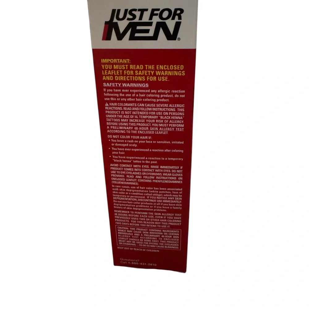Just For Men Easy Comb-In Color‎ in Sandy Blond A-10 NEW